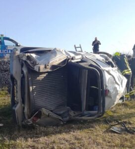 FATAL ACCIDENTE DE MERCEDINOS EN TRENQUE LAUQUEN: UN JOVEN FALLECIDO