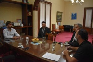 USTARROZ Y ANSELMO SE REUNIERON CON NUEVAS AUTORIDADES DE LA POLICIA FEDERAL DE MERCEDES