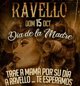 PARTICIPÁ POR DOS ALMUERZOS COMPLETOS POR EL DÍA DE LA MADRE EN RESTO BAR RAVELLO