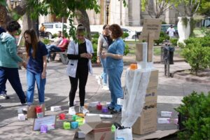MES DE LA SALUD MENTAL: REALIZAN ACCIONES EN PLAZA SAN MARTÍN
