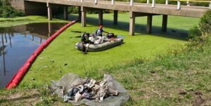 AUTORIDADES DEL COMILU SUPERVISARON OBRAS EN EL RÍO LUJÁN