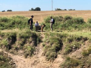 CONTINÚA LA BÚSQUEDA DEL NENE DE 8 AÑOS TRAS EL TEMPORAL EN TRES ARROYOS