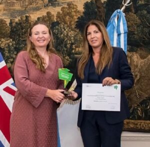 NATURGY FUE PREMIADA POR LA CÁMARA ARGENTINO BRITÁNICA
