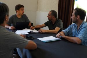 USTARROZ SE REUNIÓ CON TÉCNICOS DEL COMITÉ DE CUENCA DEL RÍO LUJÁN