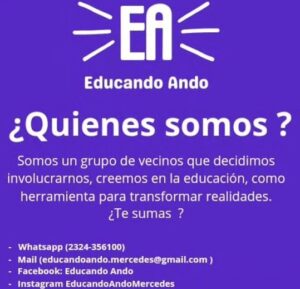 «EDUCANDO ANDO» SE PRESENTA EN SOCIEDAD