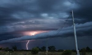 ALERTAS POR FUERTES TORMENTAS PARA HOY A LA NOCHE Y MAÑANA EN MERCEDES Y LA ZONA