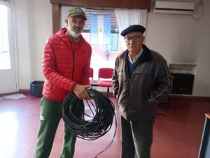 DONAN CABLES PARA INSTALAR AIRES EN EL EPI DE GOWLAND