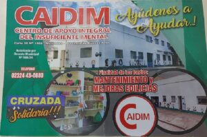 SOLIDARIDAD Y GRANDES PREMIOS: CAIDIM LANZÓ SU RIFA ANUAL