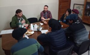 SUIPACHA: MANCINI RECIBIÓ A LOS ALUMNOS DEL CEPT 4
