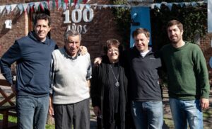 RECONOCIMIENTO A SILVANO POR LOS 100 AÑOS DEL RESTAURANTE
