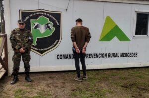 URGENTE: CPR MERCEDES DETIENE CAZADORES DE ANTÍLOPE EN LA VERDE (IMÁGENES SENSIBLES)