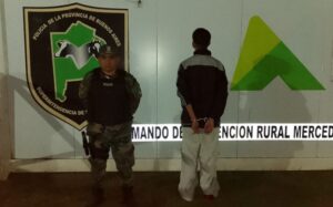 CPR APREHENDE A MERCEDINO Y RECUPERA MOTO