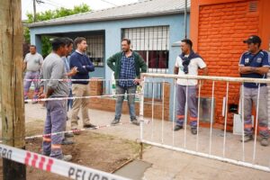 REALIZAN OBRAS DE MEJORAS EN LA RED CLOACAL