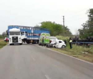 URGENTE: FALLECE JOVEN MERCEDINO EN FUERTE CHOQUE EN RUTA 41