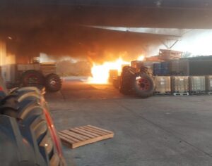 ¿QUÉ DIJERON LOS BOMBEROS POR LO SUCEDIDO EN AGRALE?
