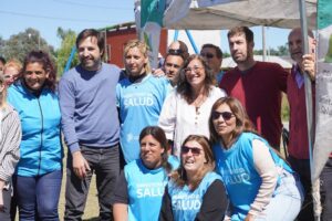 USTARROZ Y MINISTRO KREPLAK RECORRIERON BARRIOS POR PREVENCIÓN DEL DENGUE