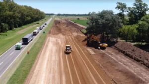 VIALIDAD RETOMÓ LAS OBRAS DE RUTA 5 ENTRE MERCEDES Y SUIPACHA