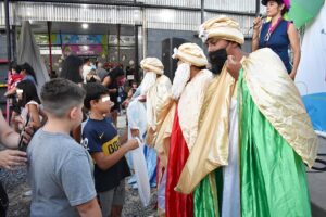 LOS REYES TAMBIÉN PASARON POR ESTACIÓN JUEGO
