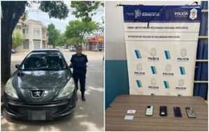 DETIENEN A DOS INDIVIDUOS QUE INGRESARON A VIVIENDA: SE HABÍAN LLEVADO UN TELÉFONO
