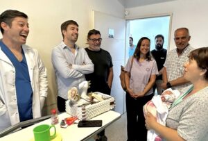 LLEGÓ MELINA MILAGROS: LA PRIMERA BEBÉ MERCEDINA EN 2025