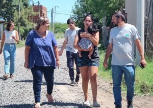MUNICIPIO REALIZÓ OBRAS EN BARRIO REDES Y PLANIFICÓ OTROS TRABAJOS
