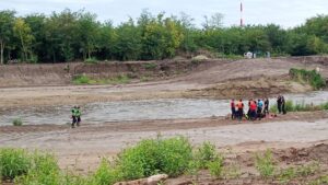 CONTINÚA LA BÚSQUEDA DEL JOVEN QUE CAYÓ EN EL RÍO LUJÁN