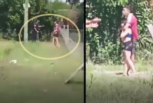 TENSIÓN. TRAS UN ROBO TOMARON DE REHÉN A NIÑA DE 11 AÑOS