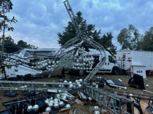 FUERTE TEMPORAL VOLÓ TECHOS Y HAY VARIOS AFECTADOS EN LA PROVINCIA