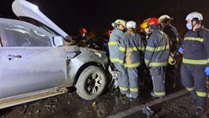 GRAVE CHOQUE FRONTAL ENTRE DOS VECINOS DE BOLIVAR: HAY UN MUERTO