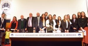 NUEVOS MATRICULADOS SE SUMAN AL COLEGIO DE ABOGADOS MERCEDES