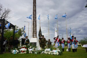 RECUERDAN EL ARRIBO DEL REGIMIENTO 6 DE MERCEDES A LAS ISLAS MALVINAS