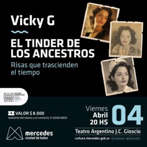 VIERNES CON VICKY G EN EL TEATRO ARGENTINO