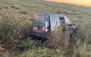 RUTA 5: DESPISTE DE UTILITARIO EN KILÓMETRO 205