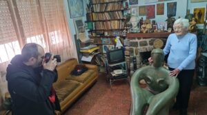 TEMOR DE AMIGAS DE QUITA POR LA SUERTE DE LA CASA Y OBRAS DE ARTE DE OCTIMIO LANDI