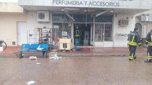 S.A. DE GILES: FALLECIÓ UNA PERSONA HERIDA EN EL INCENDIO DE LA FARMACIA