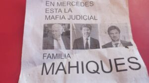 REFUERZAN SEGURIDAD EN COMODORO PY POR PANFLETOS APARECIDOS EN MERCEDES