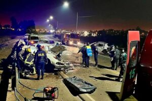 CONCORDIA: UN MUERTO Y UN BEBE EN TERAPIA LUEGO DE TRIPLE CHOQUE