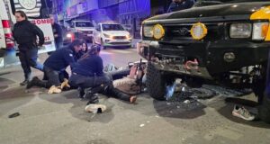SINIESTRO VIAL EN LA MADRUGADA DE LUJÁN: UNA JOVEN HERIDA