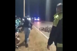 CHOQUE EN COLECTORA DE AU 5: UNA PERSONA HERIDA DE GRAVEDAD