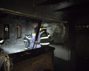 SUIPACHA: SE INCENDIÓ UNA VIVIENDA MIENTRAS DORMÍAN SUS HABITANTES