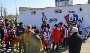 SENTIDO HOMENAJE DEL CLUB TROCHA A GERÓNIMO GALLO