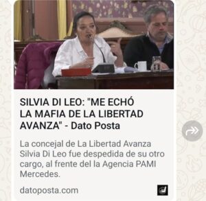 EL ESCÁNDALO DE LAS COIMAS Y LOS COLETAZOS EN MERCEDES