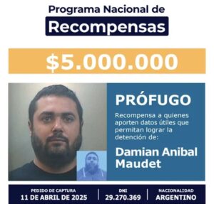 OFRECEN RECOMPENSA POR DATOS DE MAUDET, ACUSADO DE ABUSO SEXUAL DE MENOR