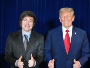 APOYO DE TRUMP A MILEI: «TIENE MI TOTAL RESPALDO PARA LA REELECCIÓN»