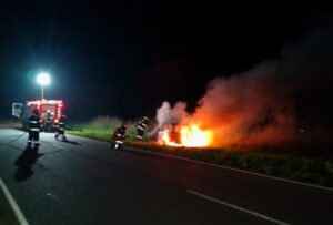 INCENDIO DE AUTOMÓVIL EN RUTA 41