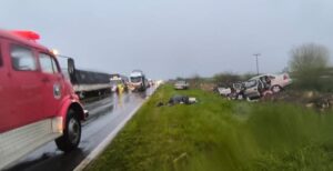 RUTA 5: FALLECE CONDUCTOR EN CHOQUE Y TODA SU FAMILIA ESTÁ EN GRAVE ESTADO