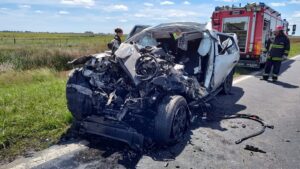 CHOQUE FRONTAL EN RUTA 5 ENTRE CAMIONETA Y CAMIÓN: UN FALLECIDO