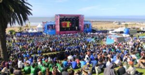 NUTRIDA DELEGACIÓN MERCEDINA VIVIÓ SU PRIMERA JORNADA EN MAR DEL PLATA