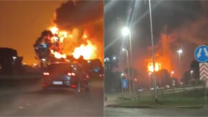 URGENTE: IMPRESIONANTE EXPLOSIÓN EN EZEIZA
