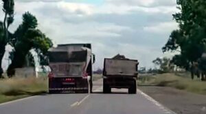 TRANSPORTISTA MULTADO CON 1.7 MILLONES POR PASAR CON LÍNEA AMARILLA EN RUTA 5